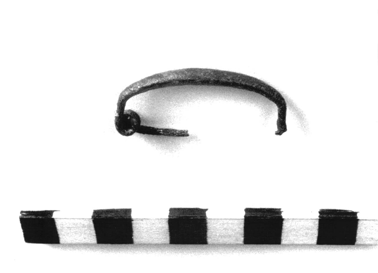 fibula ad arco ingrossato, Sundwall, tipo B II ab - fase Piceno II (sec. VIII a.C)