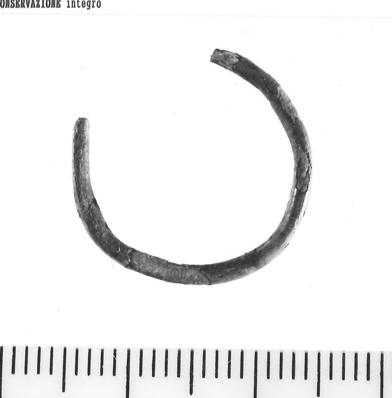 anello digitale - Piceno III (sec. VII a.C)