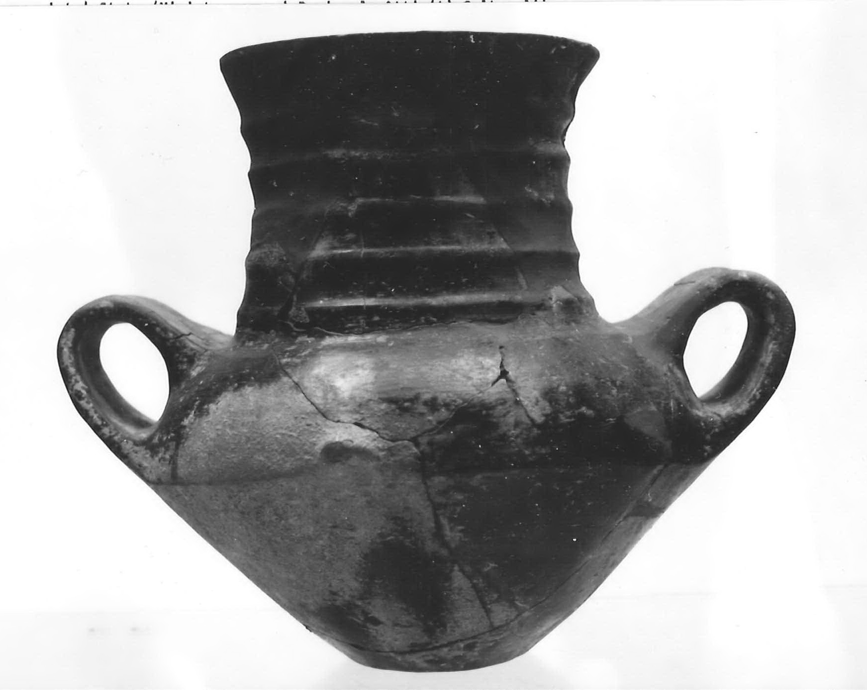 Anfora, tipo "Moie" - Piceno III (inizio secc. VII-VI a.C)