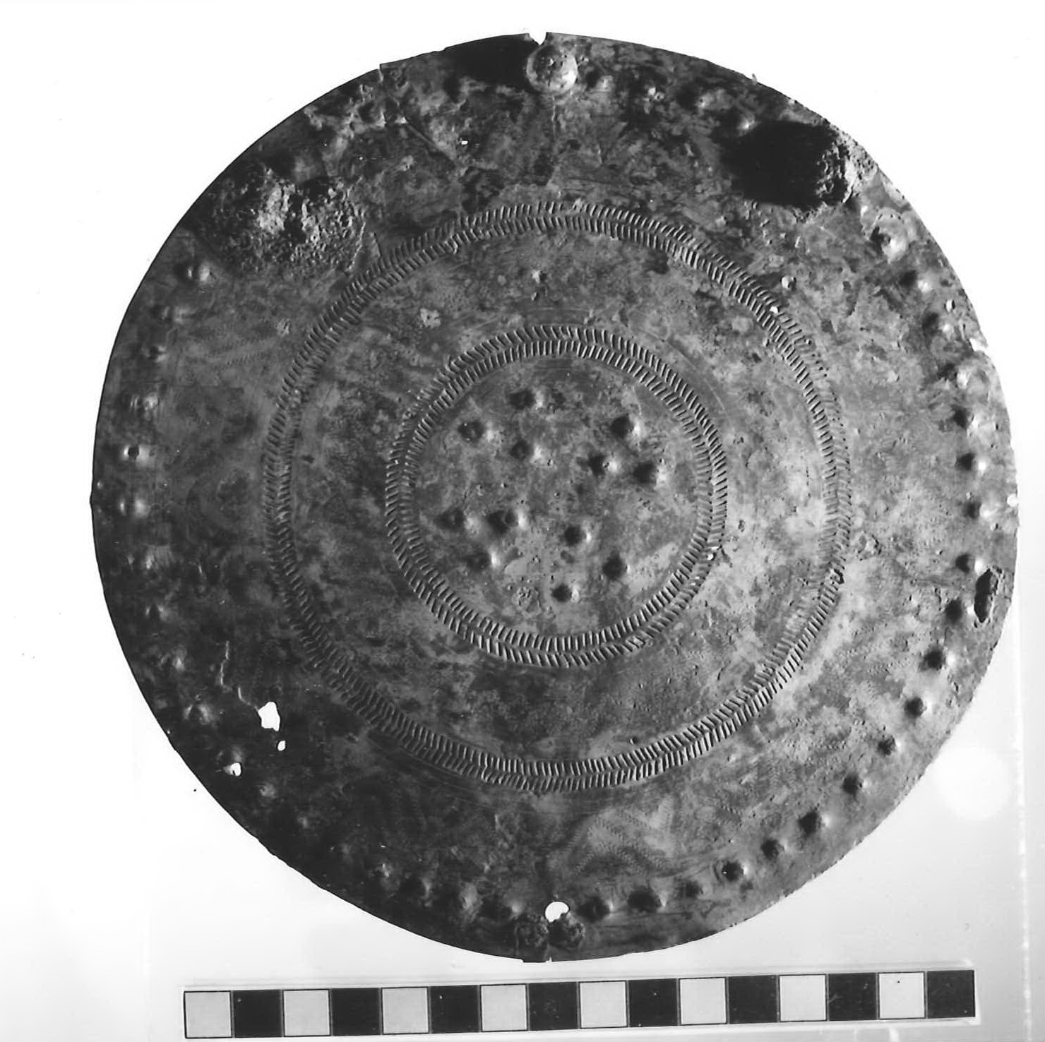 Disco - Piceno III (inizio secc. VII-VI a.C)