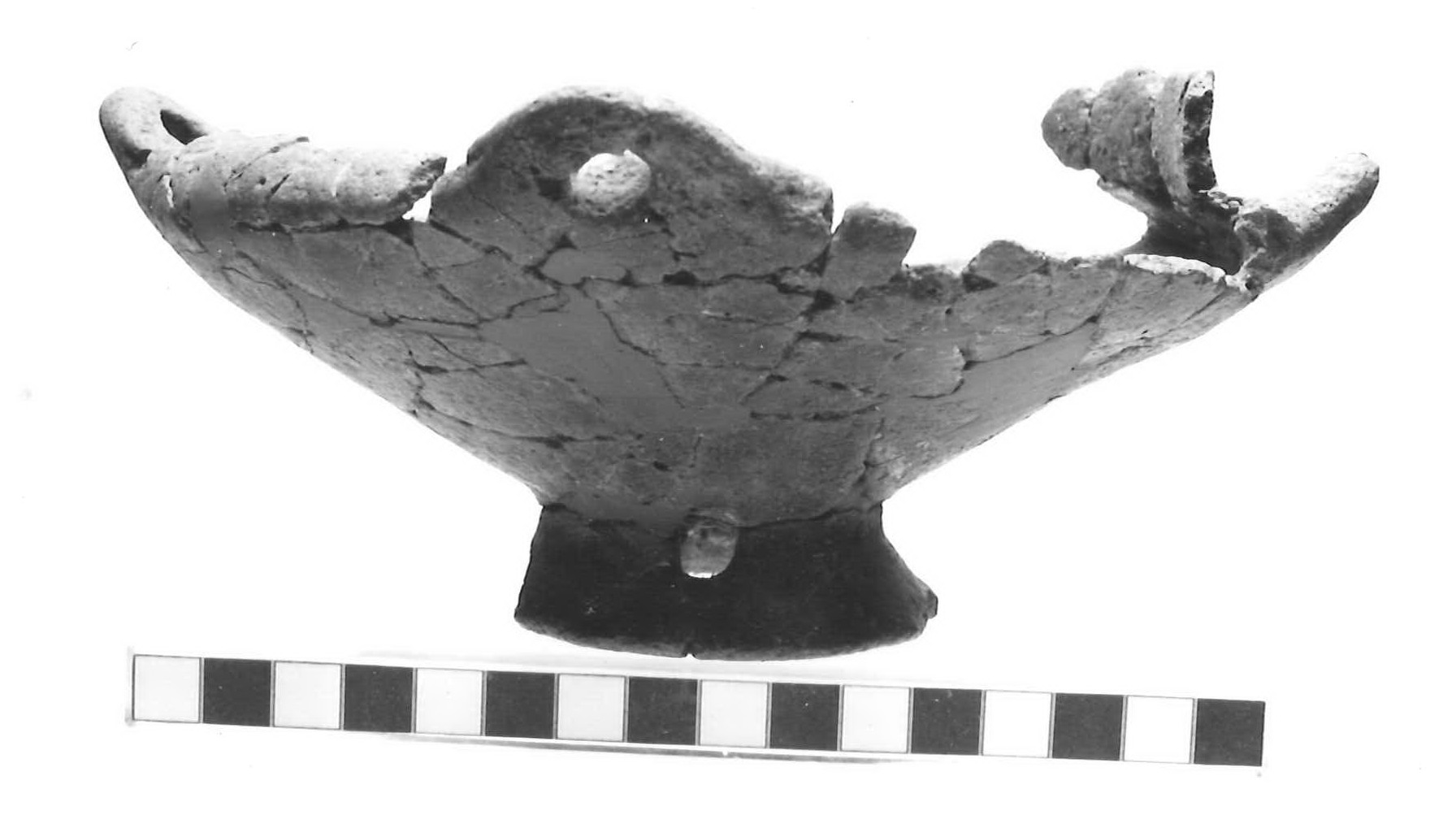 coppa quadriansata - Piceno III (sec. VII a.C)