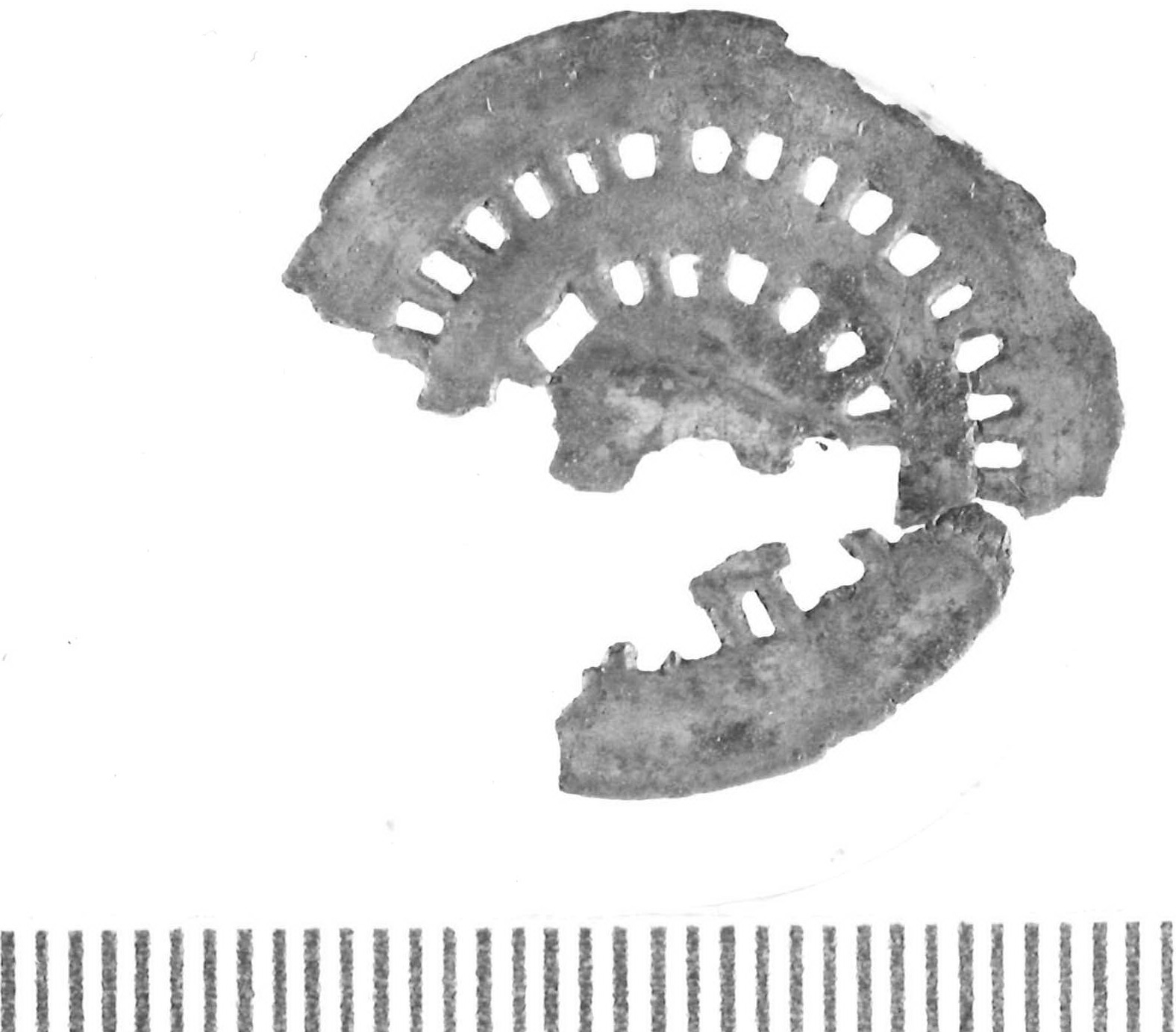 dischetto - Piceno III (secc. VII-VI a.C)