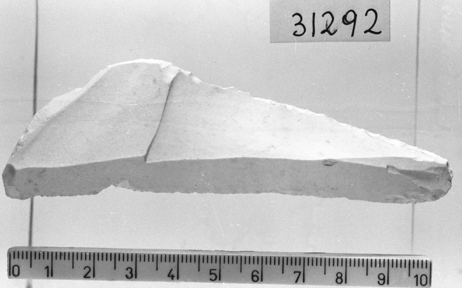 lama-raschiatoio profondo - Gravettiano (Paleolitico superiore)