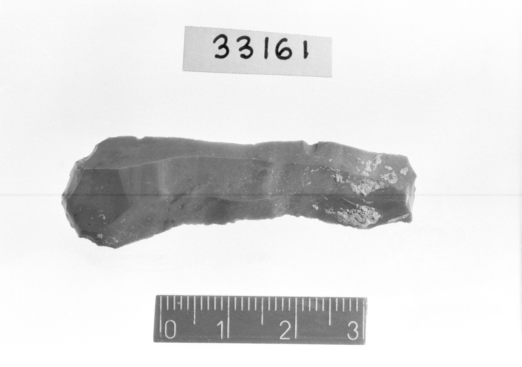 grattatoio frontale lungo - Epigravettiano (Paleolitico superiore)