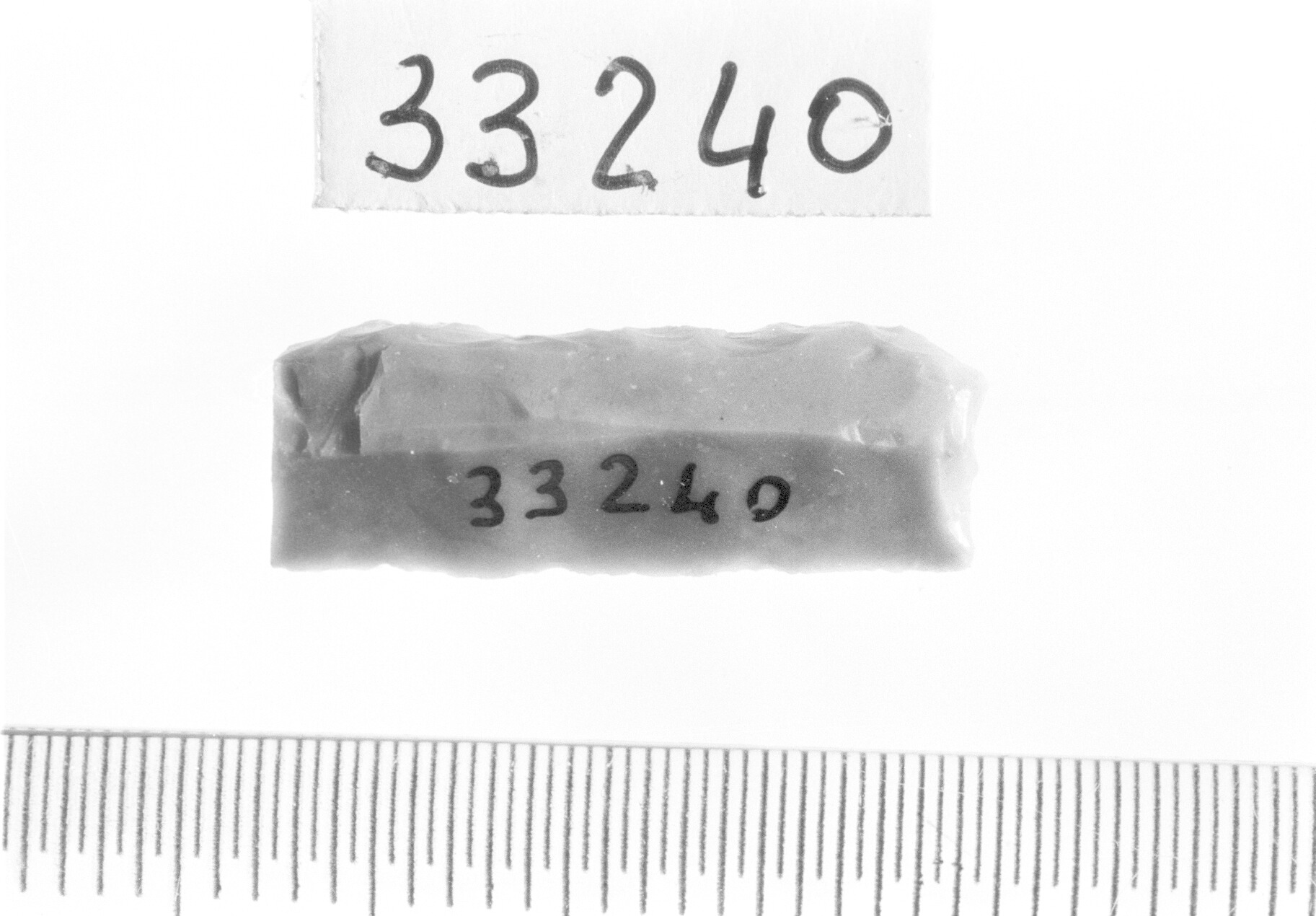 lamella a dorso e troncatura normale/ frammento - Epigravettiano (Paleolitico superiore)