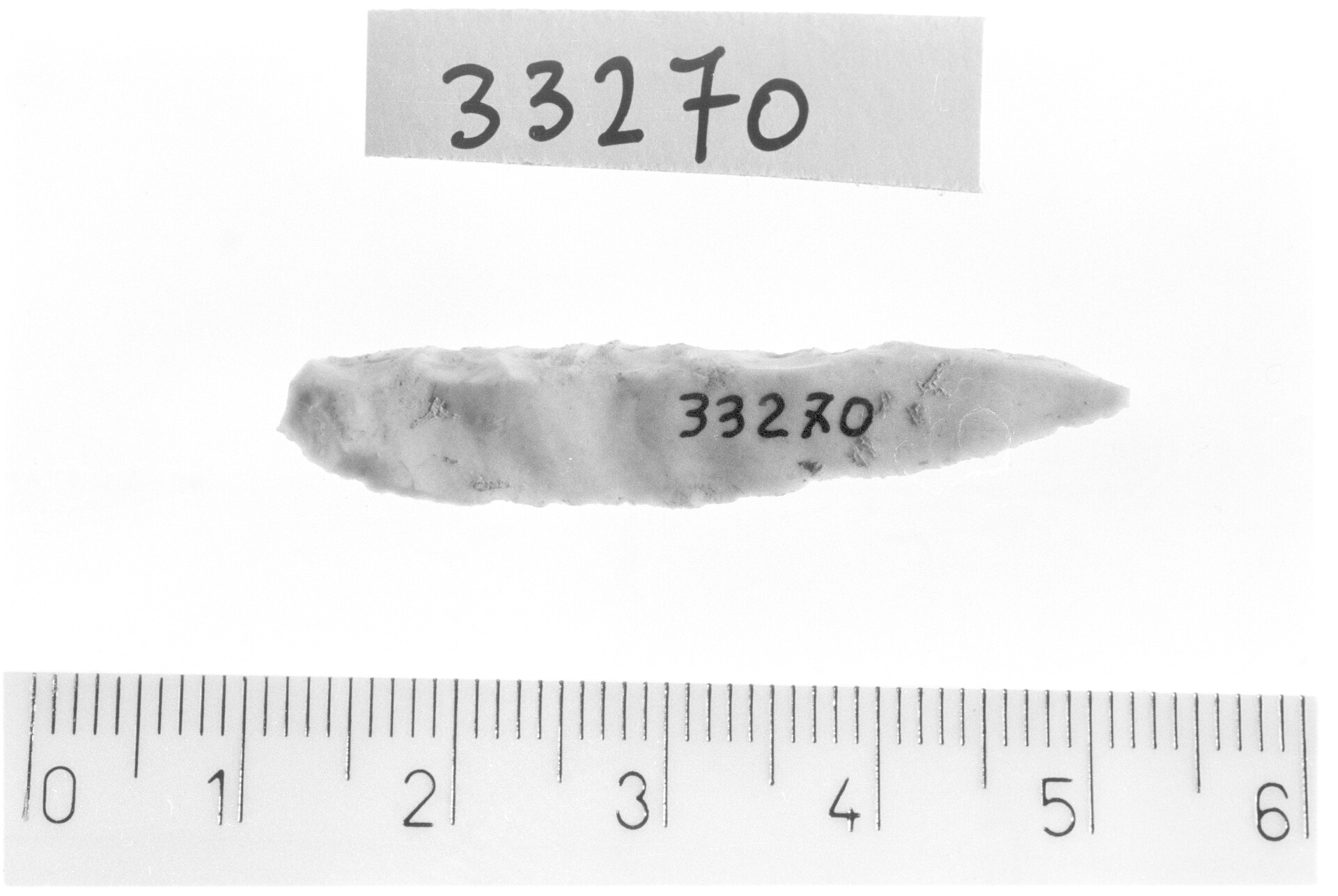 punta a dorso totale - Epigravettiano (Paleolitico superiore)