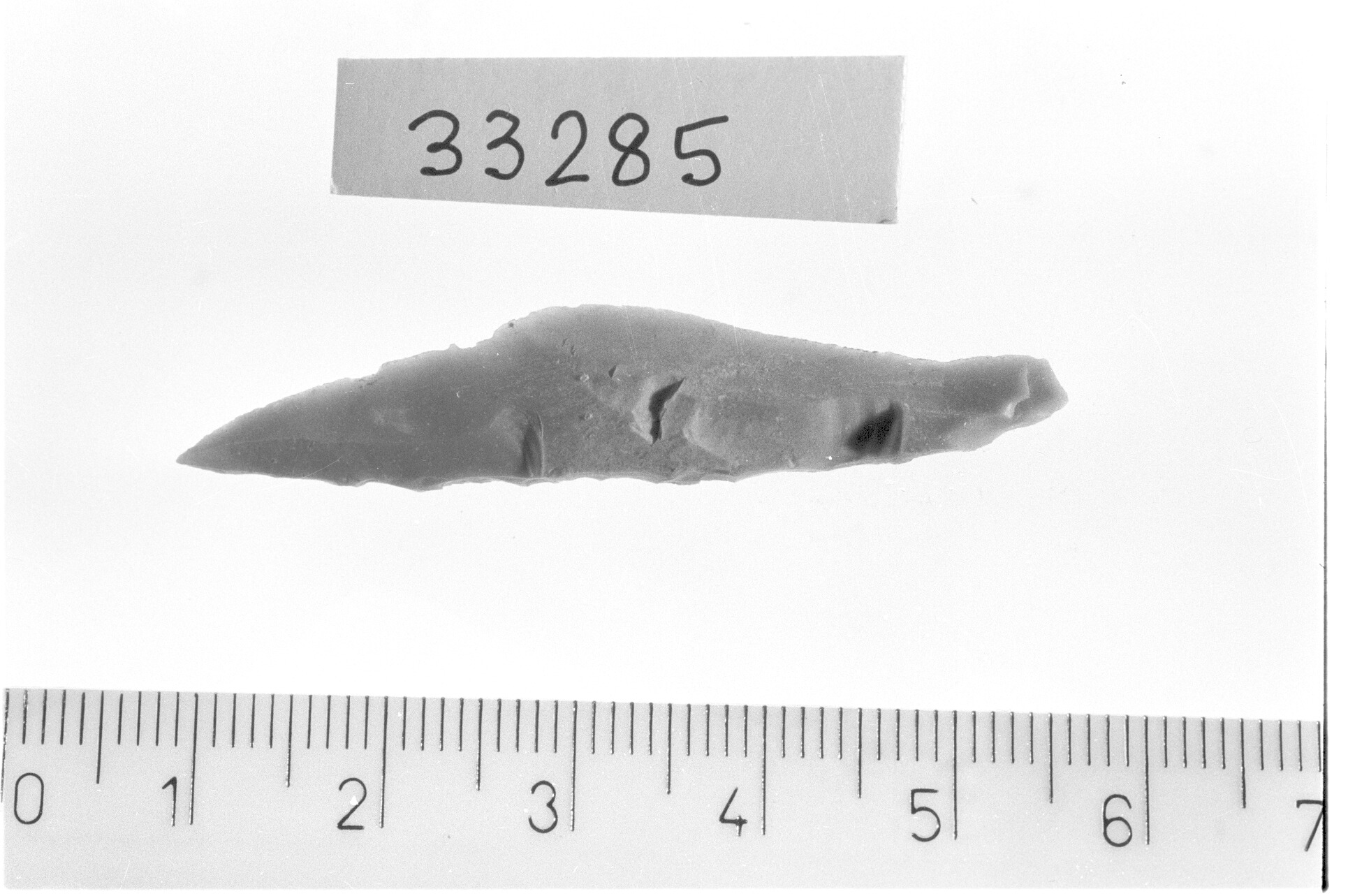 punta a dorso totale - Epigravettiano (Paleolitico superiore)