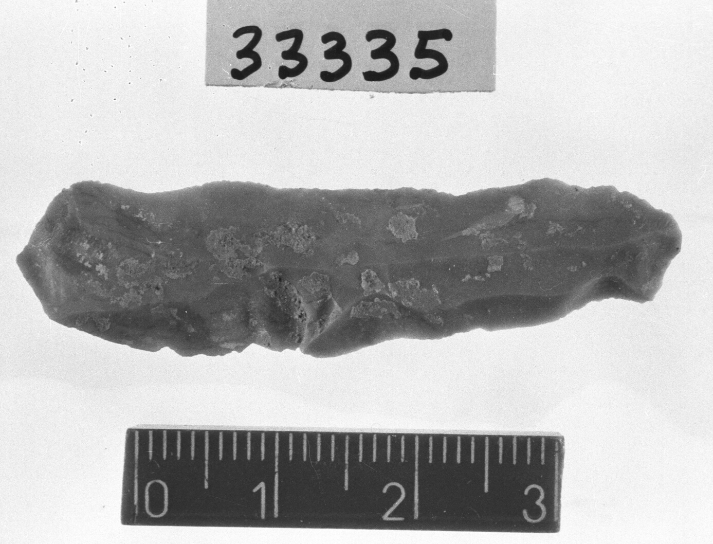 lama-raschiatoio marginale - Epigravettiano (Paleolitico superiore)