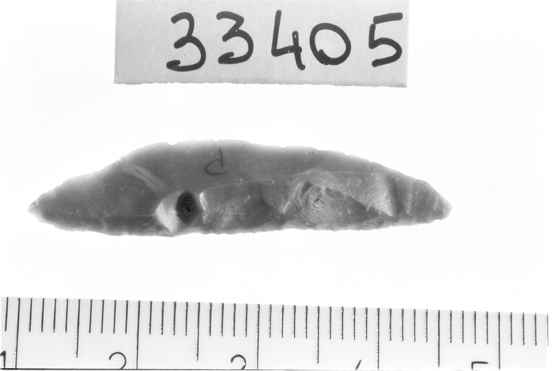 punta a dorso totale - Epigravettiano (Paleolitico superiore)