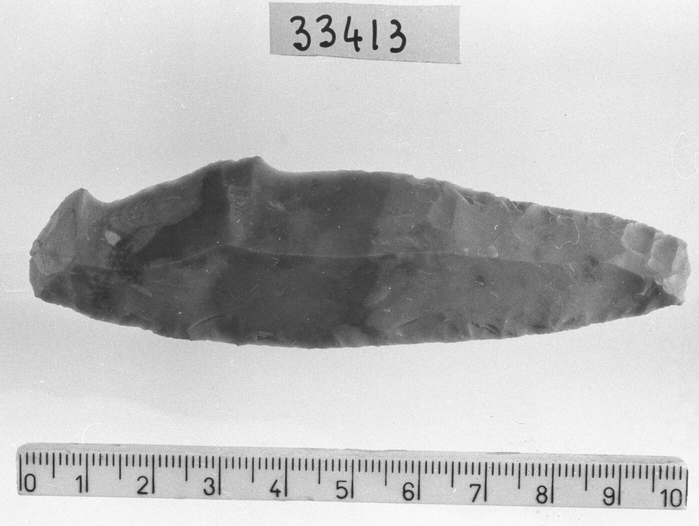 lama-raschiatoio profondo - Epigravettiano (Paleolitico superiore)