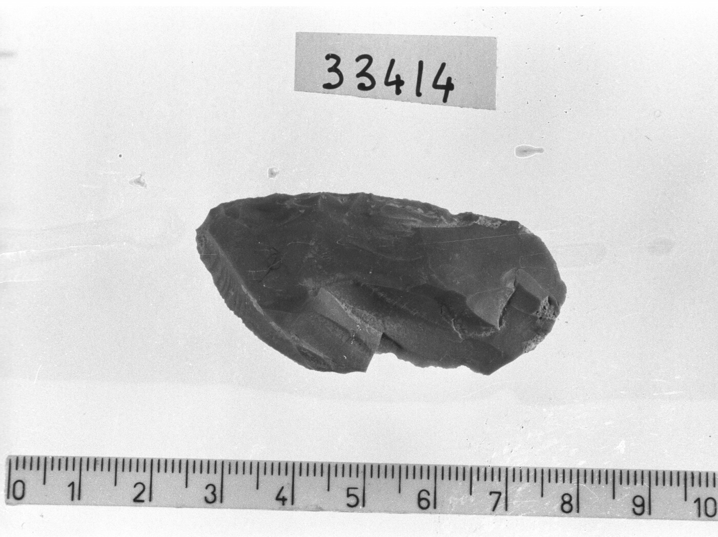 lama-raschiatoio profondo - Epigravettiano (Paleolitico superiore)