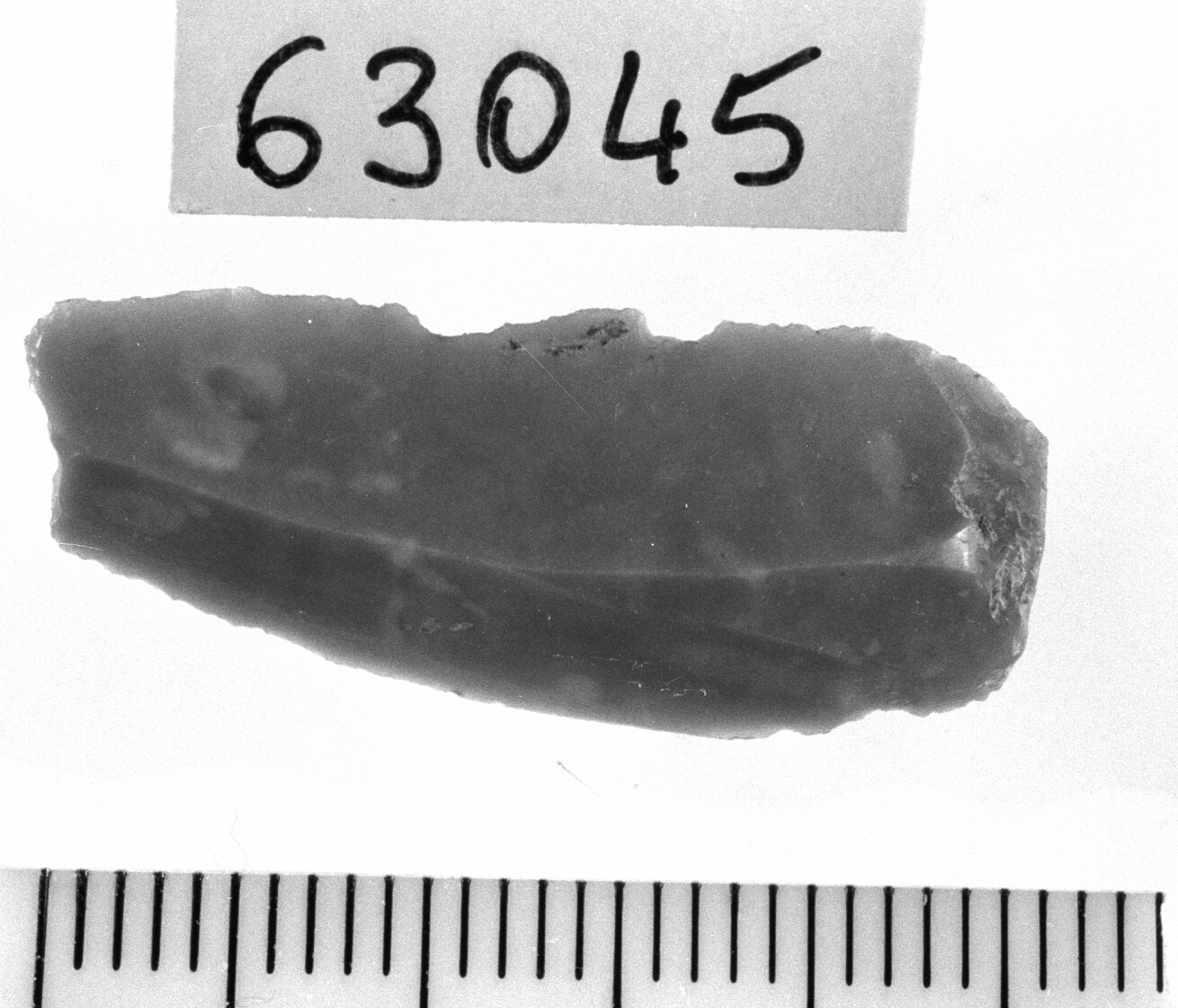 troncatura profonda obliqua - Epigravettiano (Paleolitico superiore)