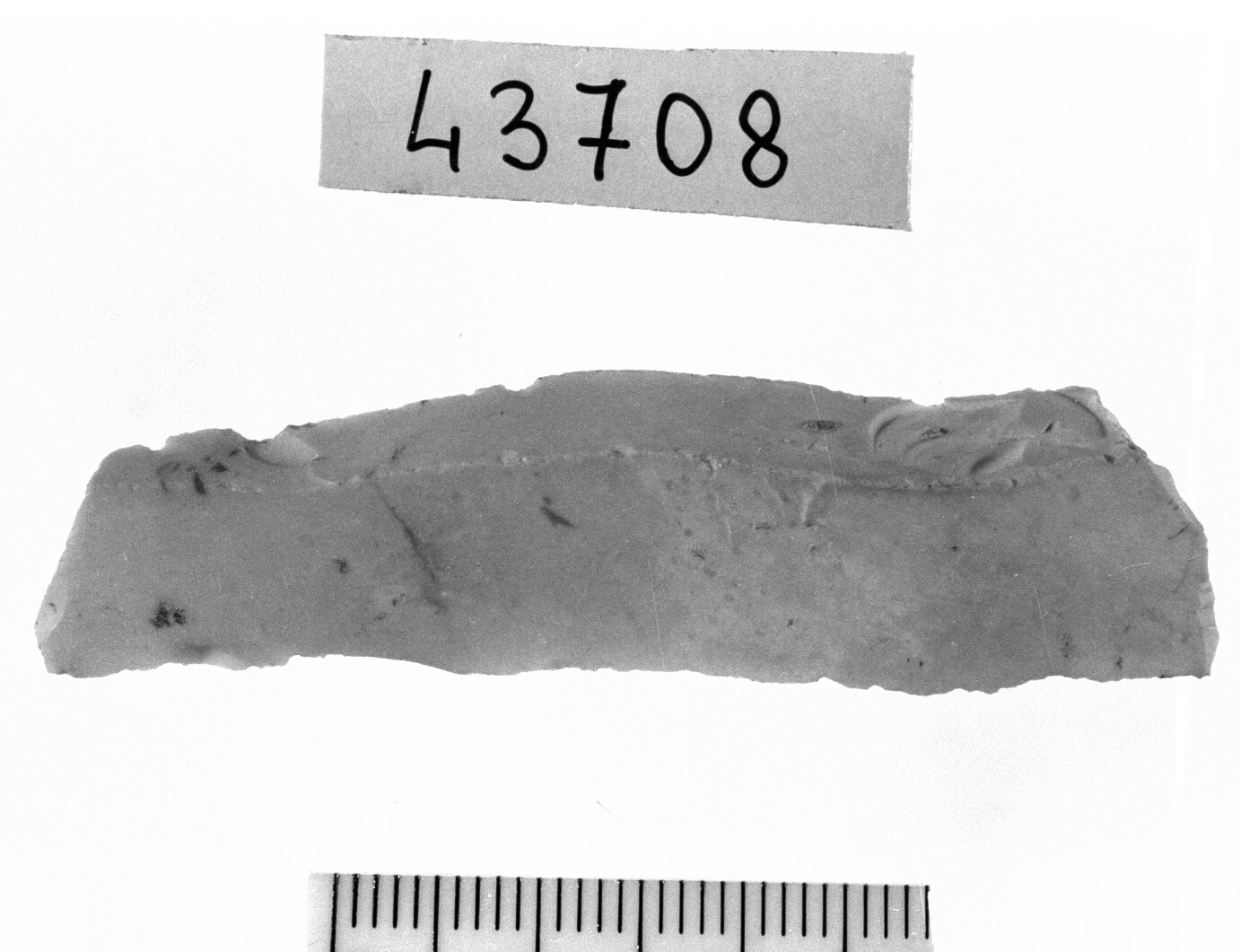 troncatura marginale rettilinea - Epigravettiano (Paleolitico superiore)