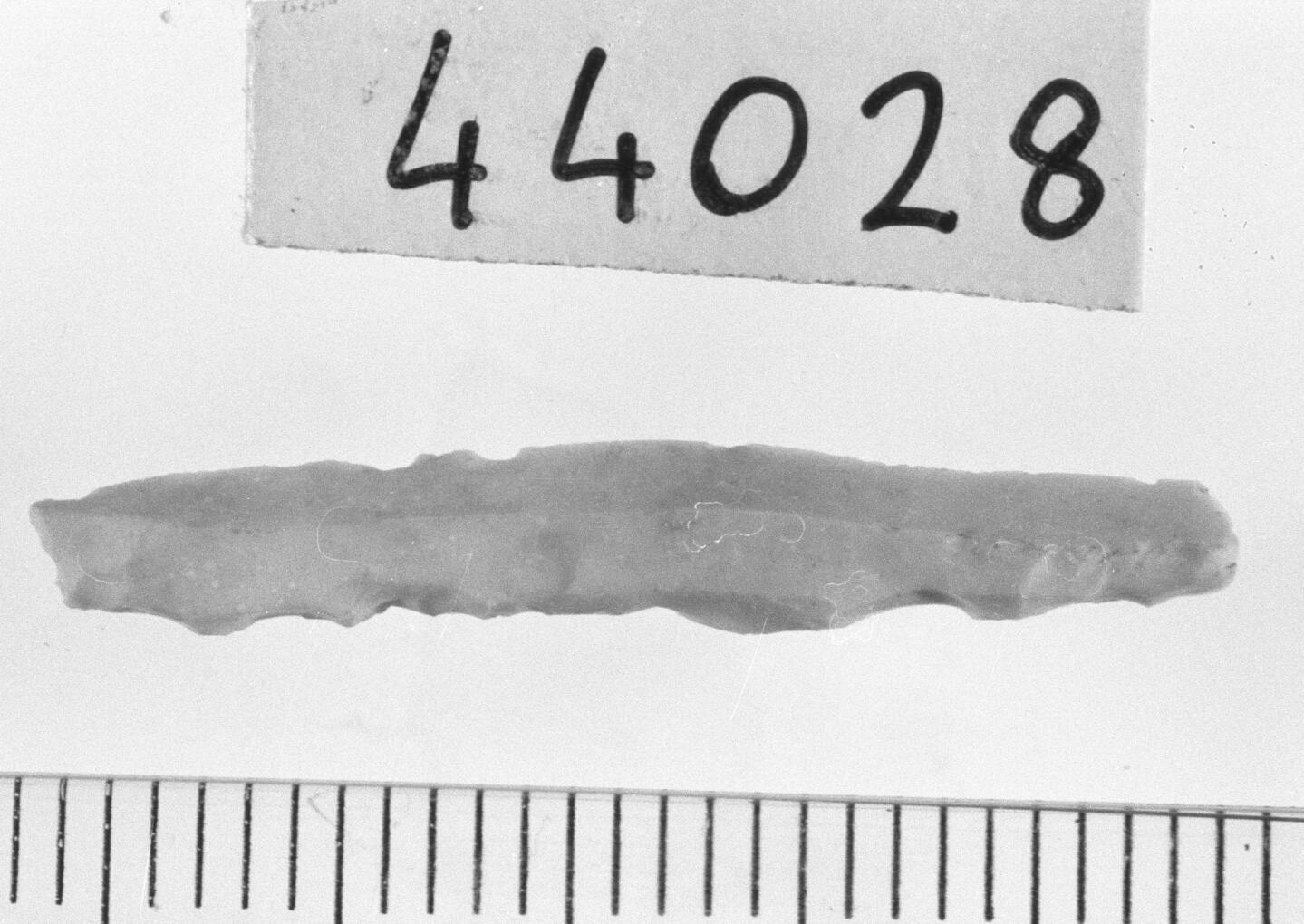 lamella a dorso e troncatura obliqua - Epigravettiano (Paleolitico superiore)