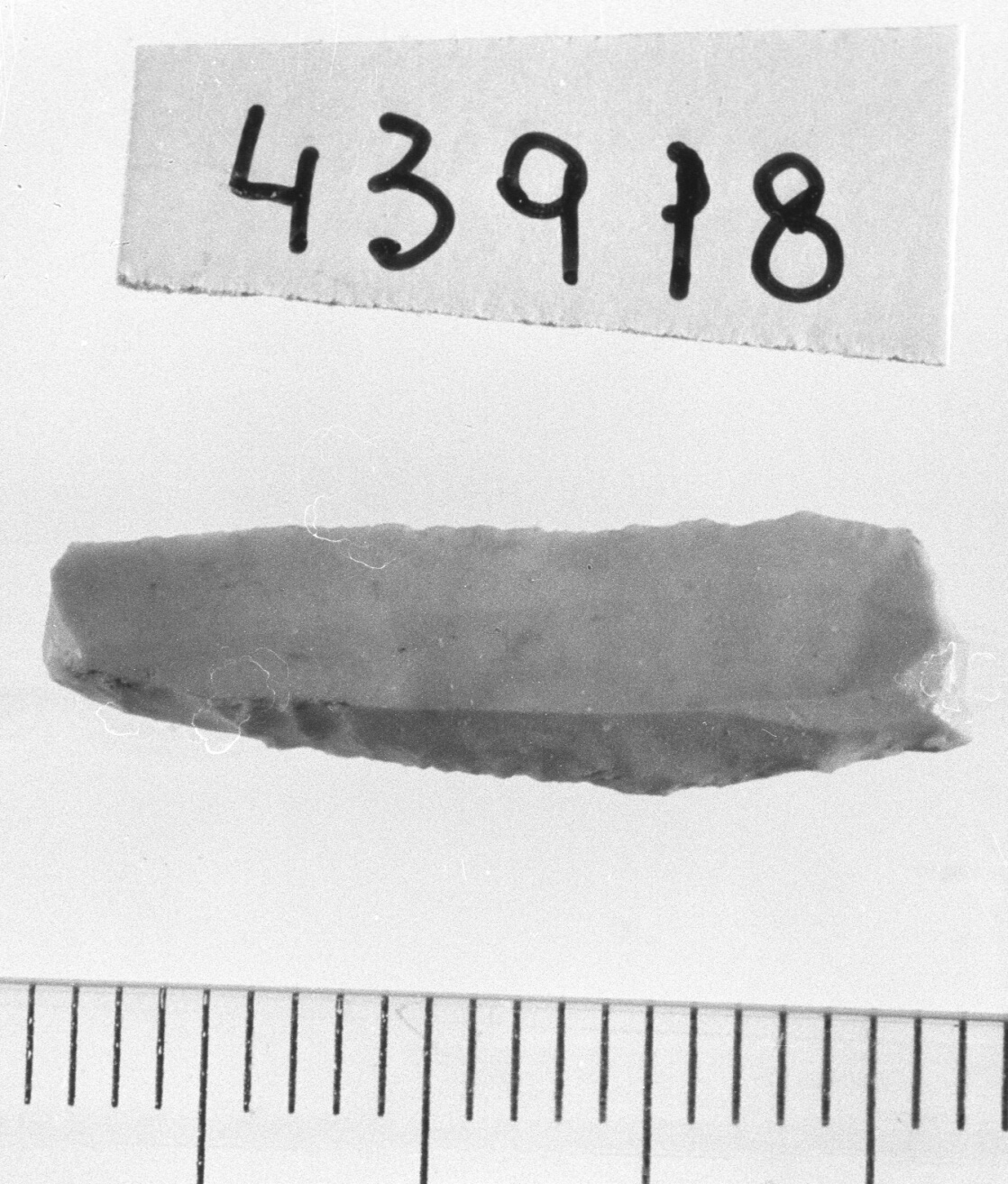 lamella a dorso e troncatura obliqua - Epigravettiano (Paleolitico superiore)