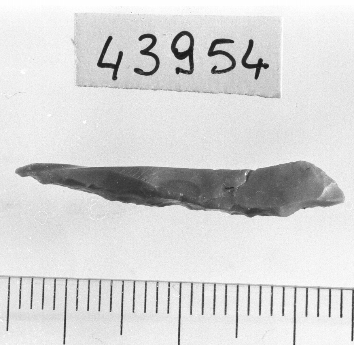 lamella a dorso e troncatura obliqua - Epigravettiano (Paleolitico superiore)