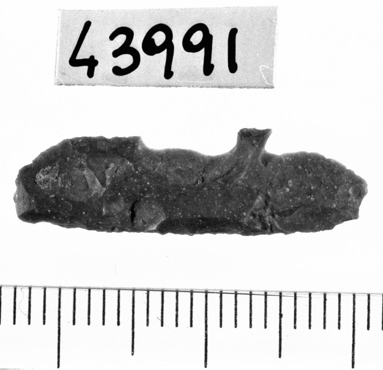 punto a dorso totale con ritocco bifacciale - Epigravettiano (Paleolitico superiore)