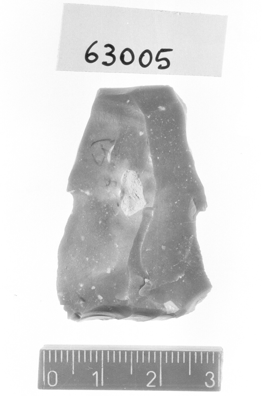 bulino a stacco laterale su troncatura obliqua - Gravettiano (Paleolitico superiore)