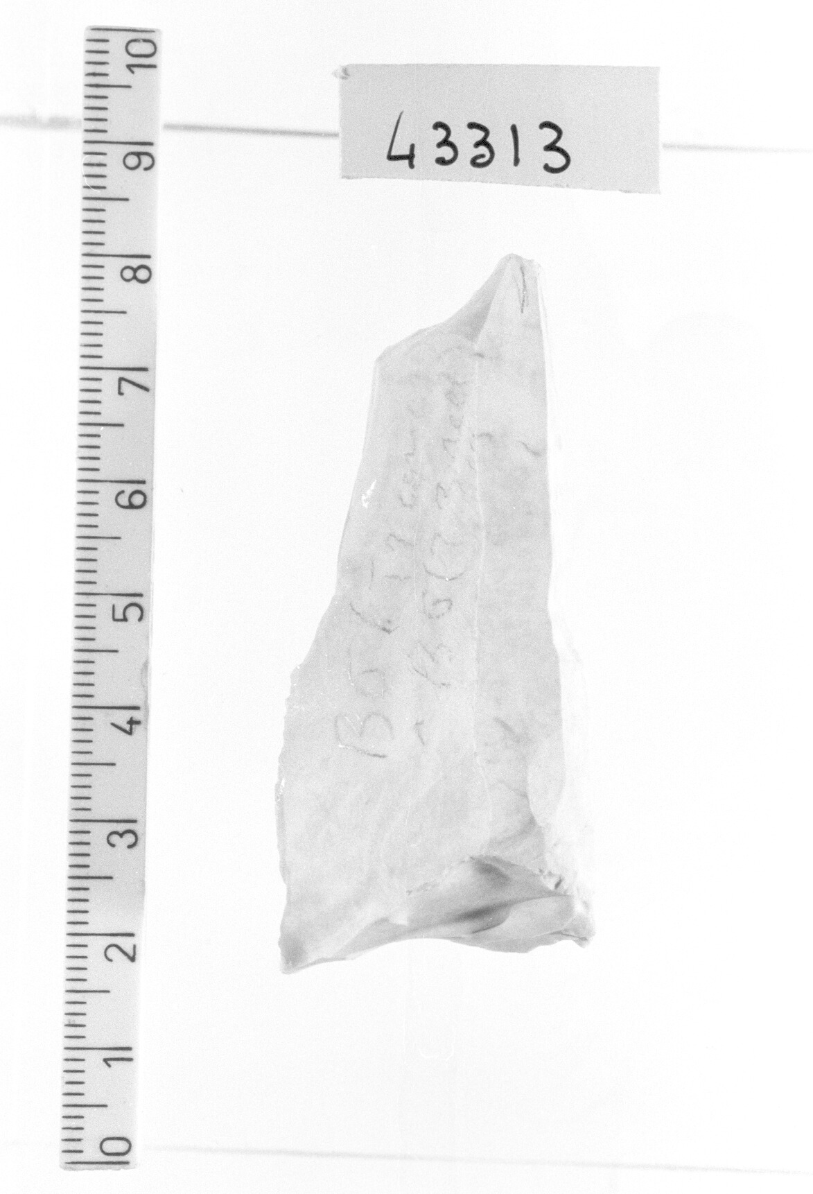 bulino a stacco laterale su ritocco trasversale - Gravettiano (Paleolitico superiore)