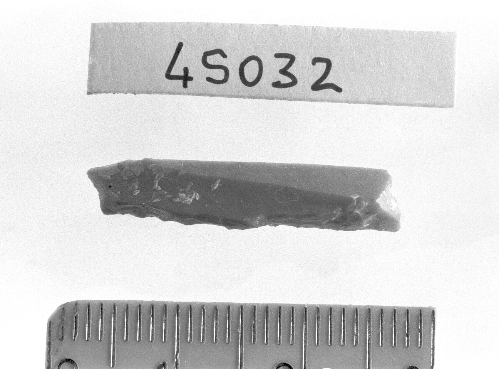 lamella a dorso e troncatura doppia irregolare - Epigravettiano (Paleolitico superiore)