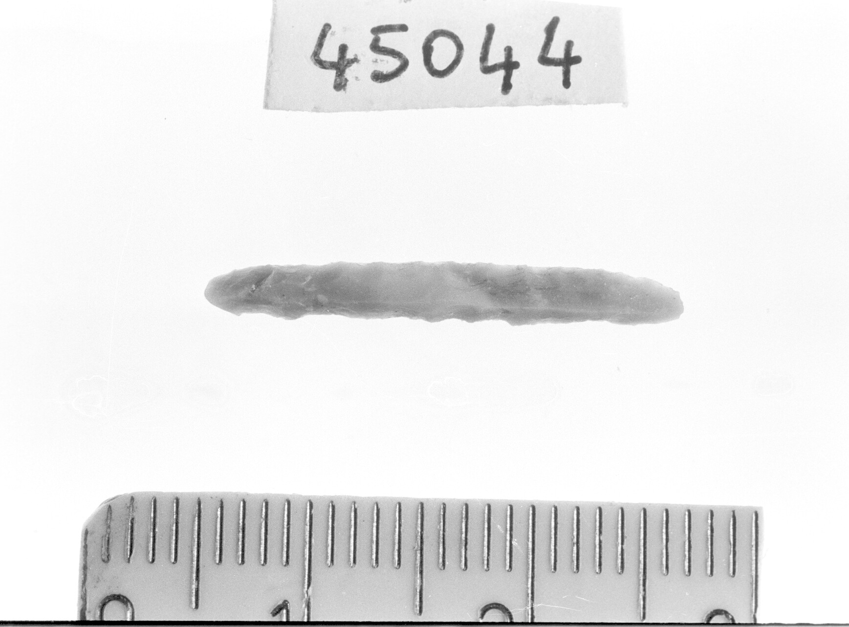 punta a dorso totale bilaterale - Epigravettiano (Paleolitico superiore)