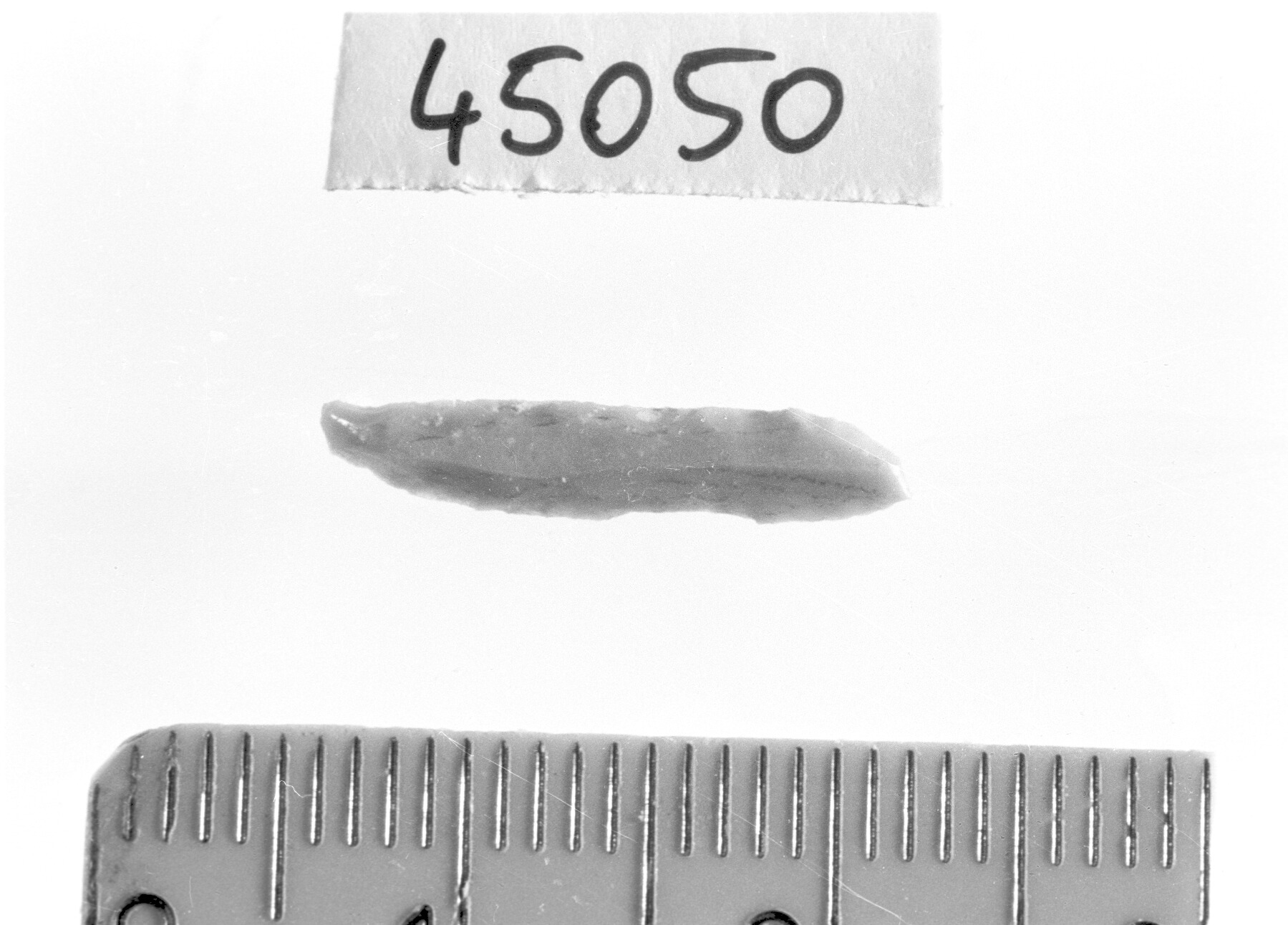 lamella a dorso e troncatura doppia irregolare - Epigravettiano (Paleolitico superiore)