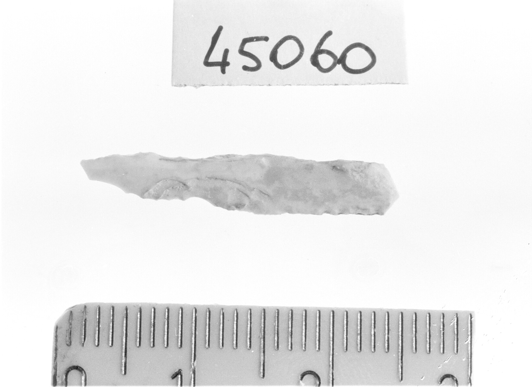 punta a dorso totale - Epigravettiano (Paleolitico superiore)