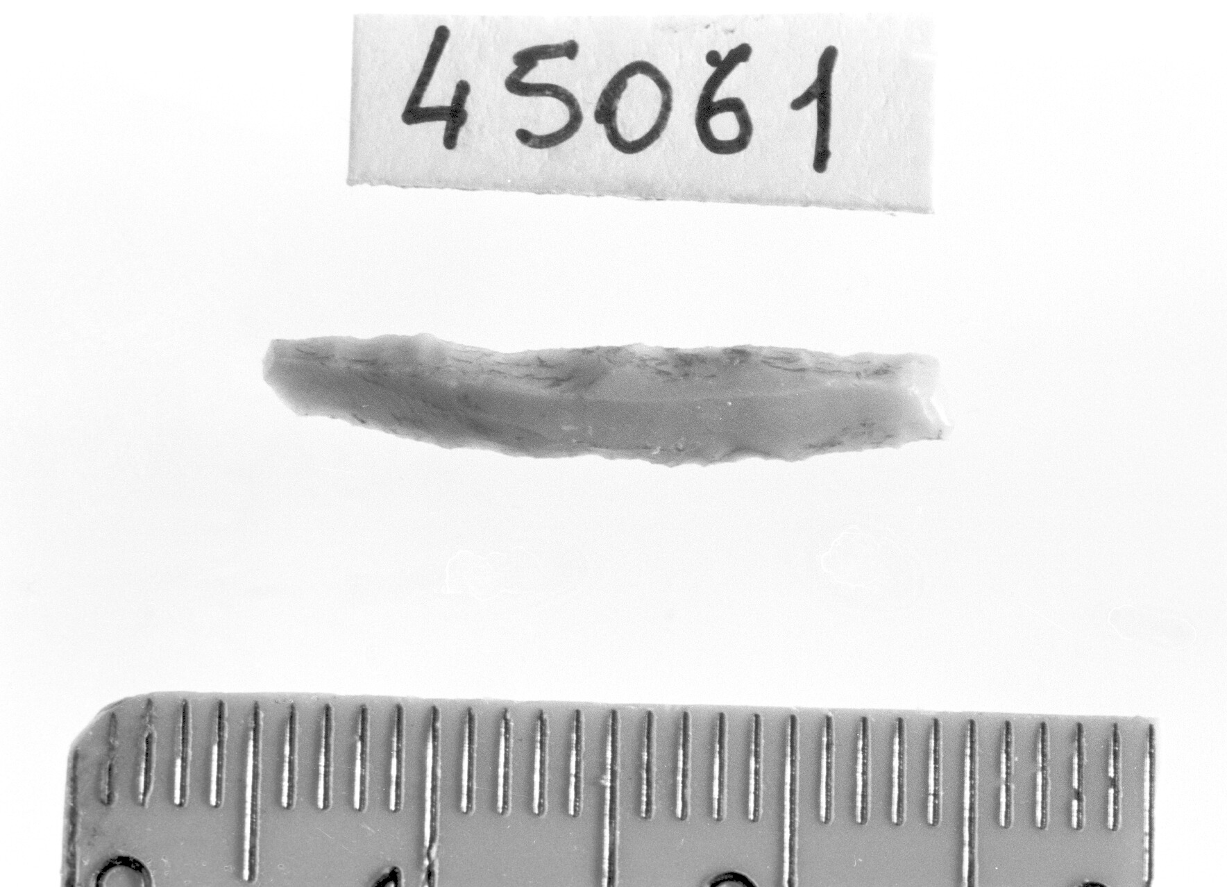 lamella a doppio dorso e troncatura obliqua - Epigravettiano (Paleolitico superiore)