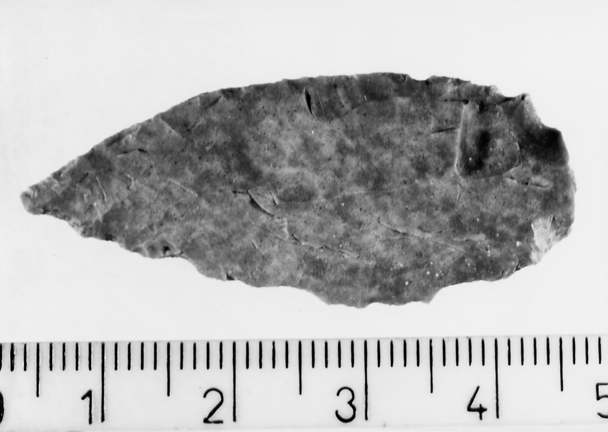 punta foliata bifacciale (Neolitico finale)