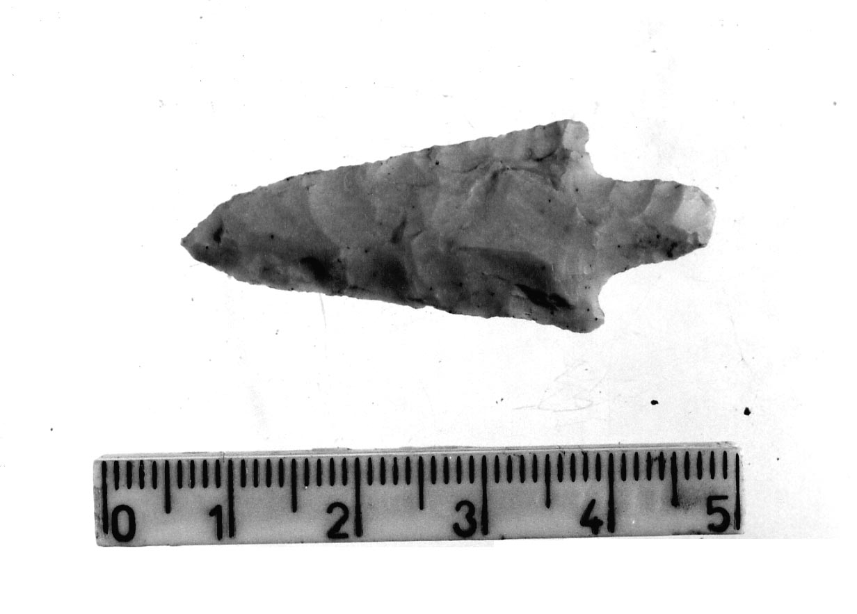 punta foliata peduncolata (Subneolitico)