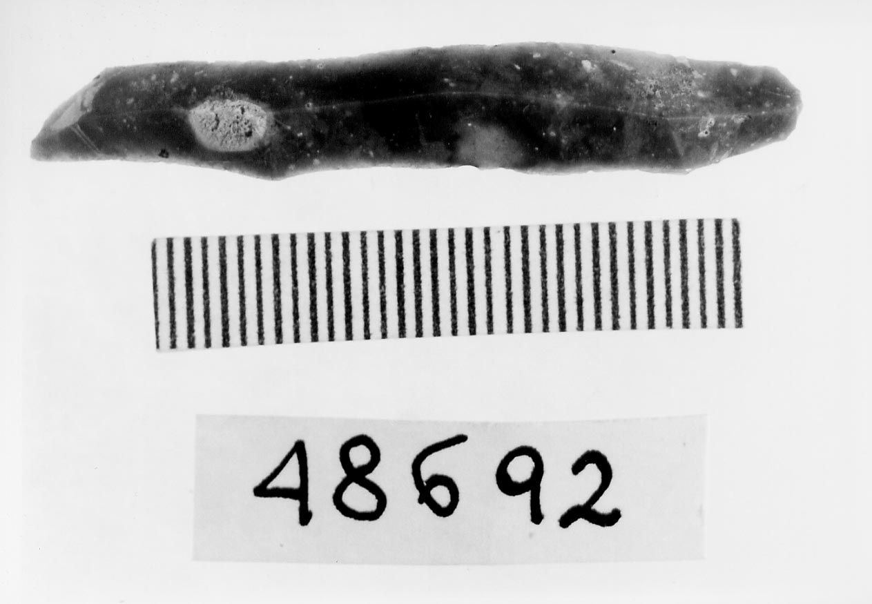 lamella non ritoccata (Subneolitico)