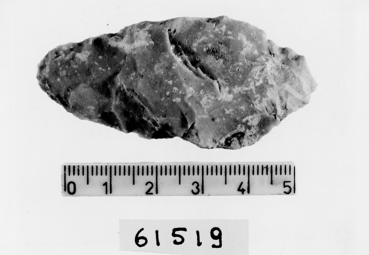 punta foliata a cran (Subneolitico)