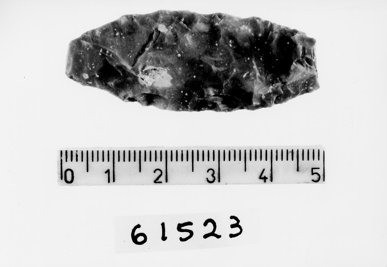 punta foliata simmetrica/ frammento (Subneolitico)