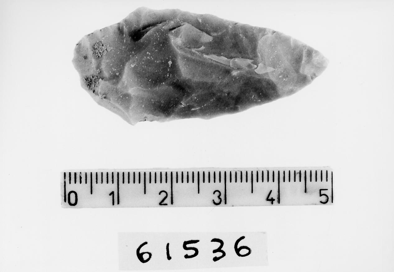 punta foliata a cran (Subneolitico)