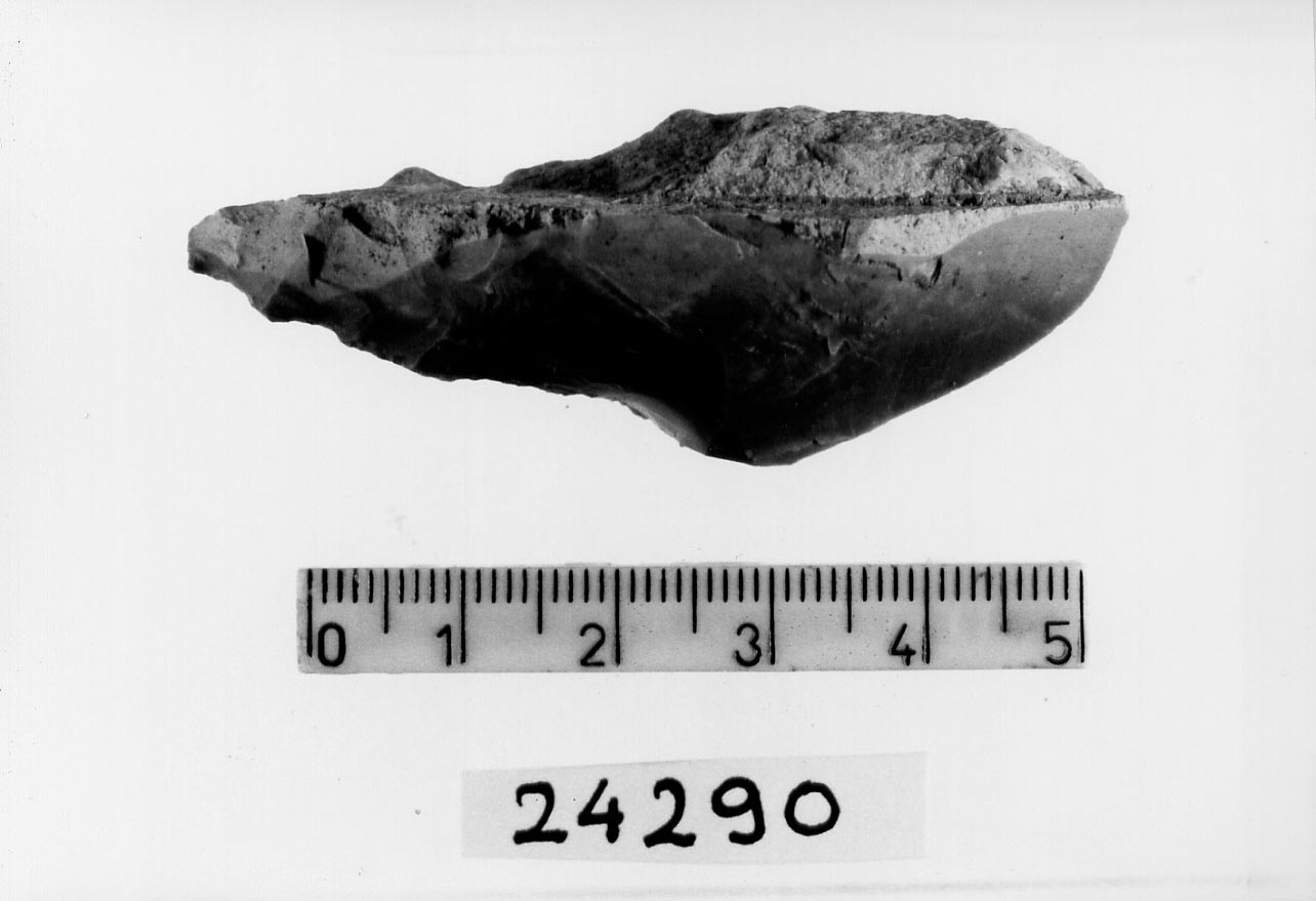 punta a spalla carenata - tecnica campignana (Subneolitico)