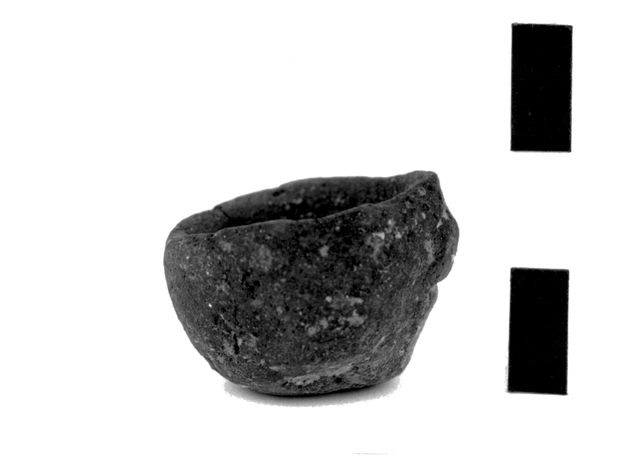 tazza monoansata miniaturistica - Piceno II-IV (secc. VIII a.C.-VI a.C)