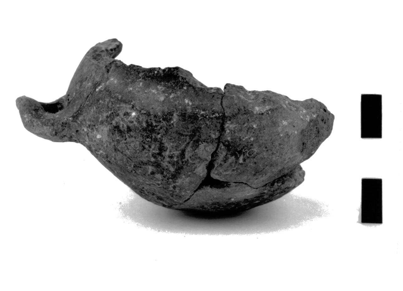 vaso biconico biansato miniaturistico - Piceno II-IV (secc. VIII a.C.-VI a.C)