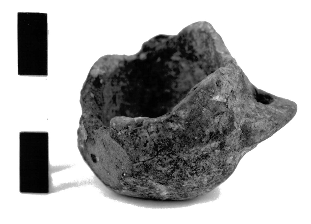 olla biansata miniaturistica - Piceno II-IV (secc. VIII a.C.-VI a.C)