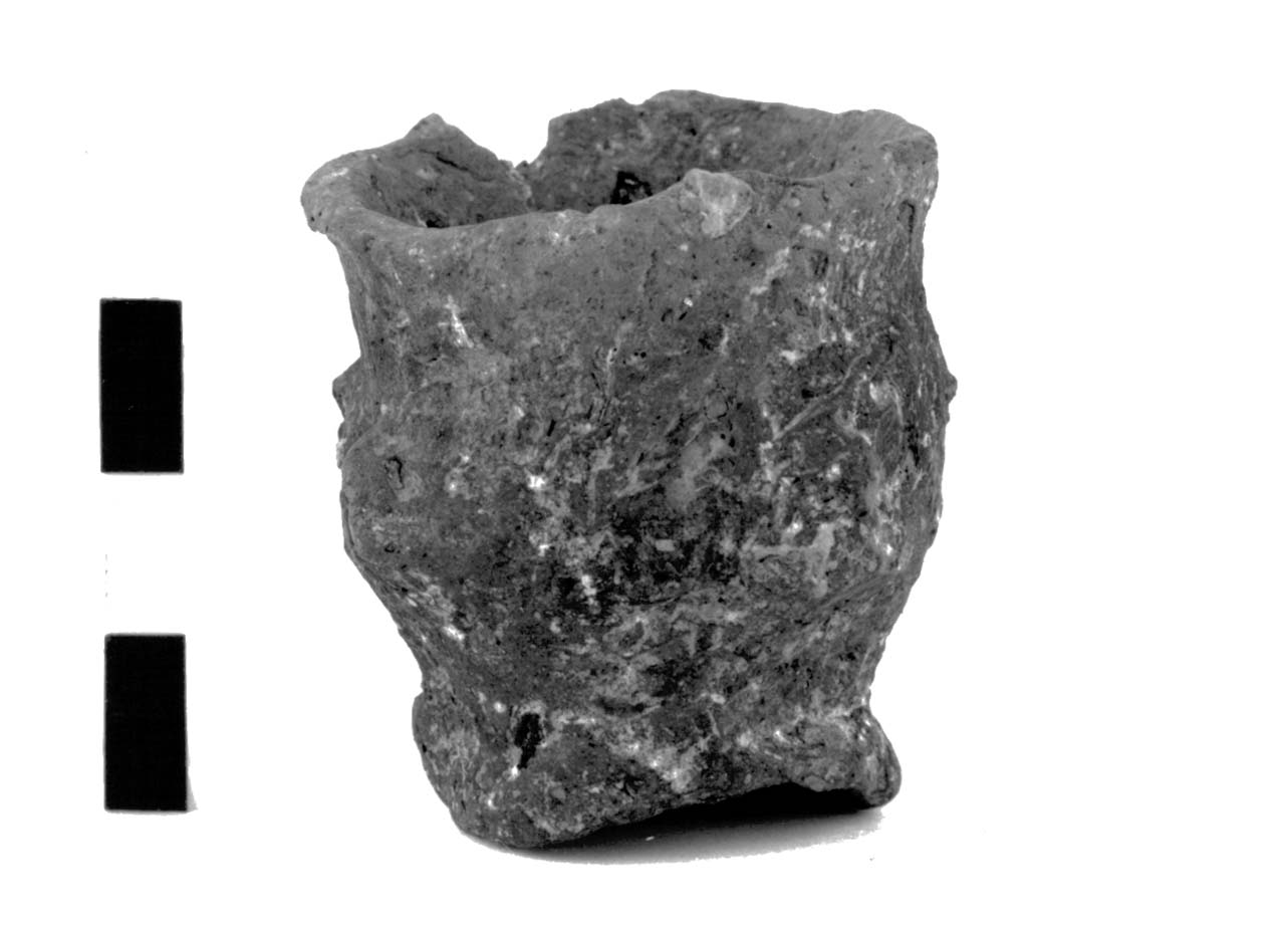 vaso ovoidale miniaturistico - Piceno II-IV (secc. VIII a.C.-VI a.C)