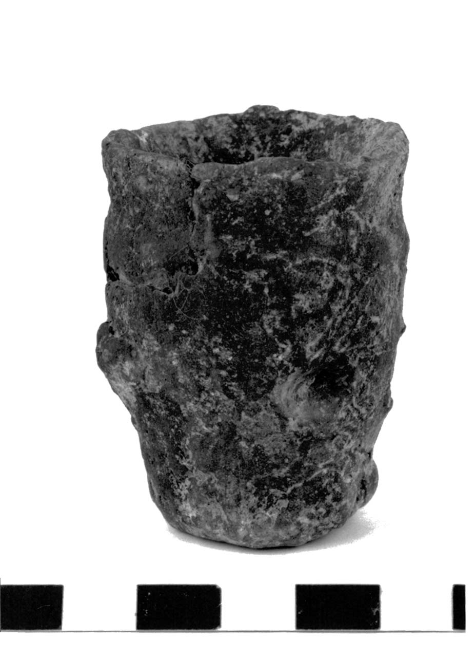 vaso troncoconico miniaturistico - Piceno II-IV (secc. VIII a.C.-VI a.C)