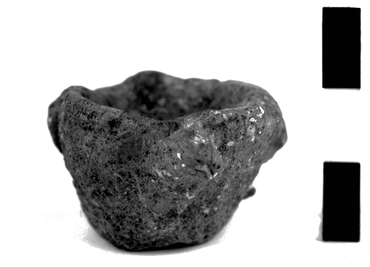 scodella troncoconica miniaturistica - Piceno II-IV (secc. VIII a.C.-VI a.C)