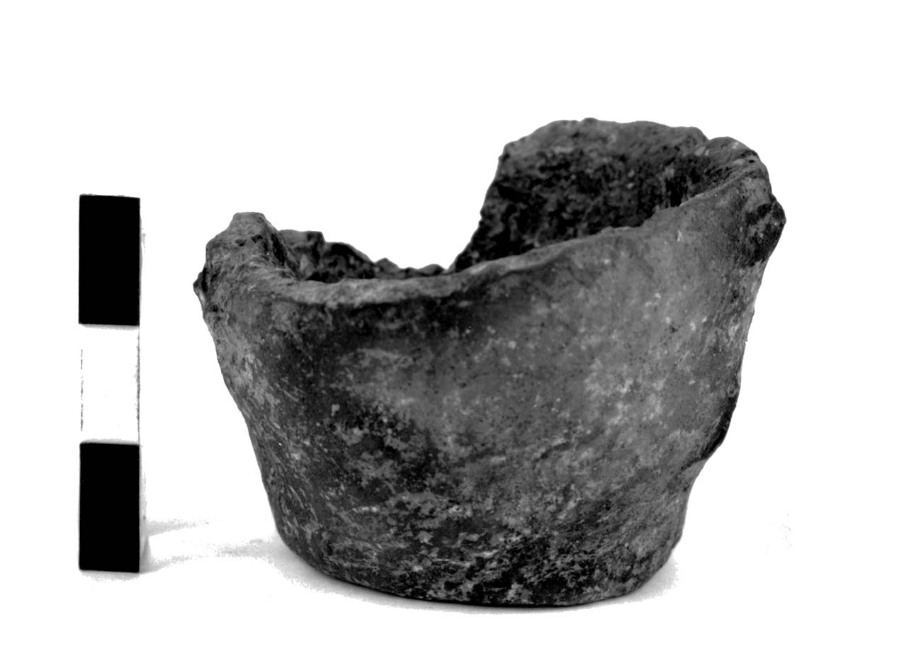 tazza biansata miniaturistica - Piceno II-IV (secc. VIII a.C.-VI a.C)