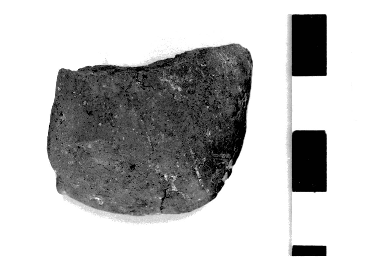 olla ovoide miniaturistica/ frammento - Piceno II-IV (secc. VIII a.C.-VI a.C)