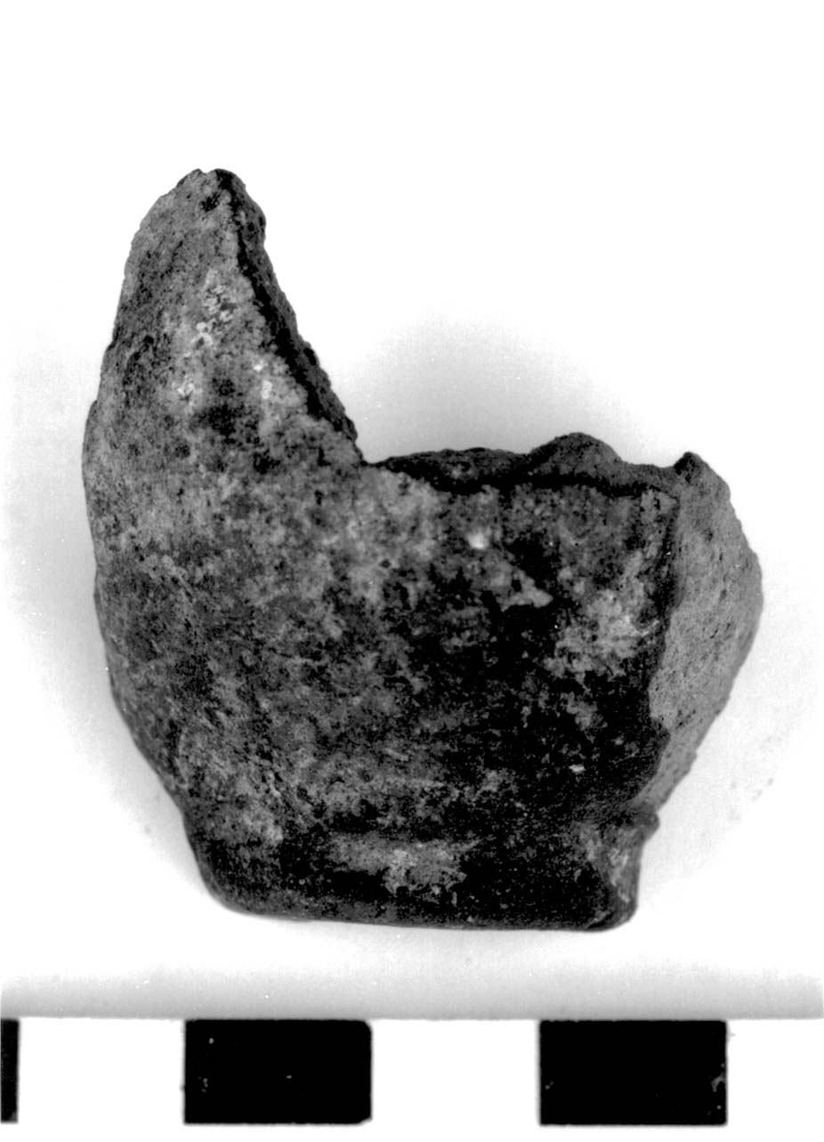 olletta miniaturistica/ frammento - Piceno II-IV (secc. VIII a.C.-VI a.C)