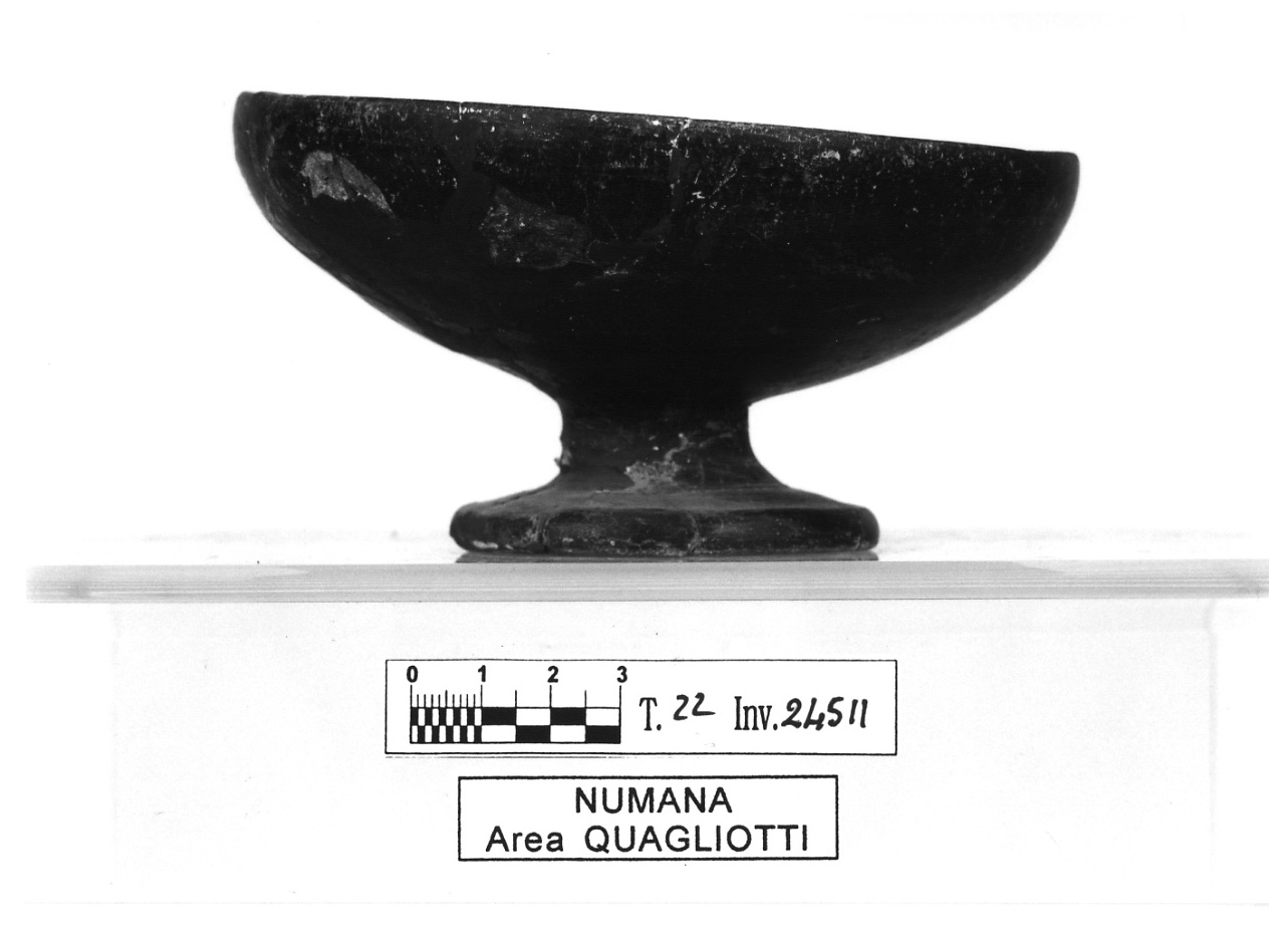 coppa emisferica - fase Piceno IV B (secc. VI-V a.C)