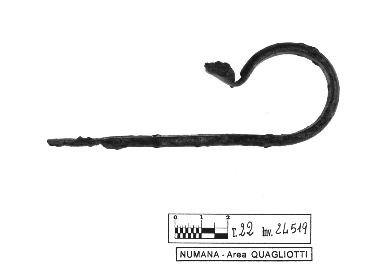 ansa di olpe - fase Piceno IV B (secc. VI-V a.C)