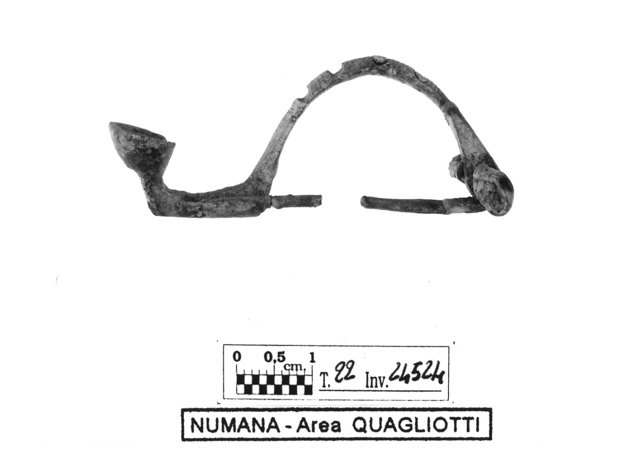 fibula - fase Piceno IV B (secc. VI-V a.C)