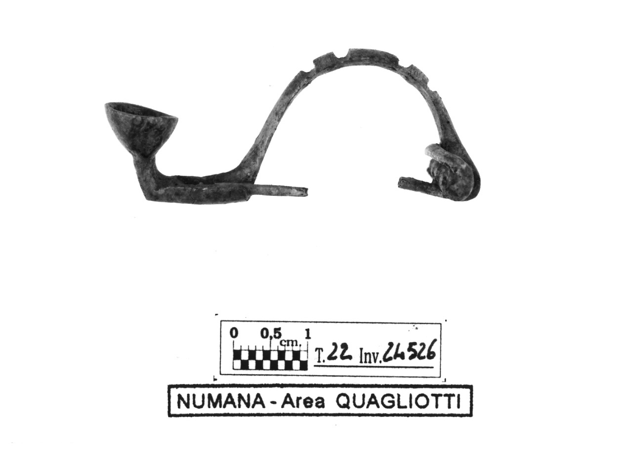 fibula - fase Piceno IV B (secc. VI-V a.C)