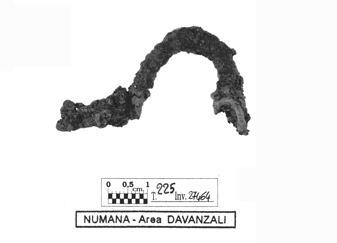 fibula - fase Piceno IV B (primo quarto sec. V a.C)