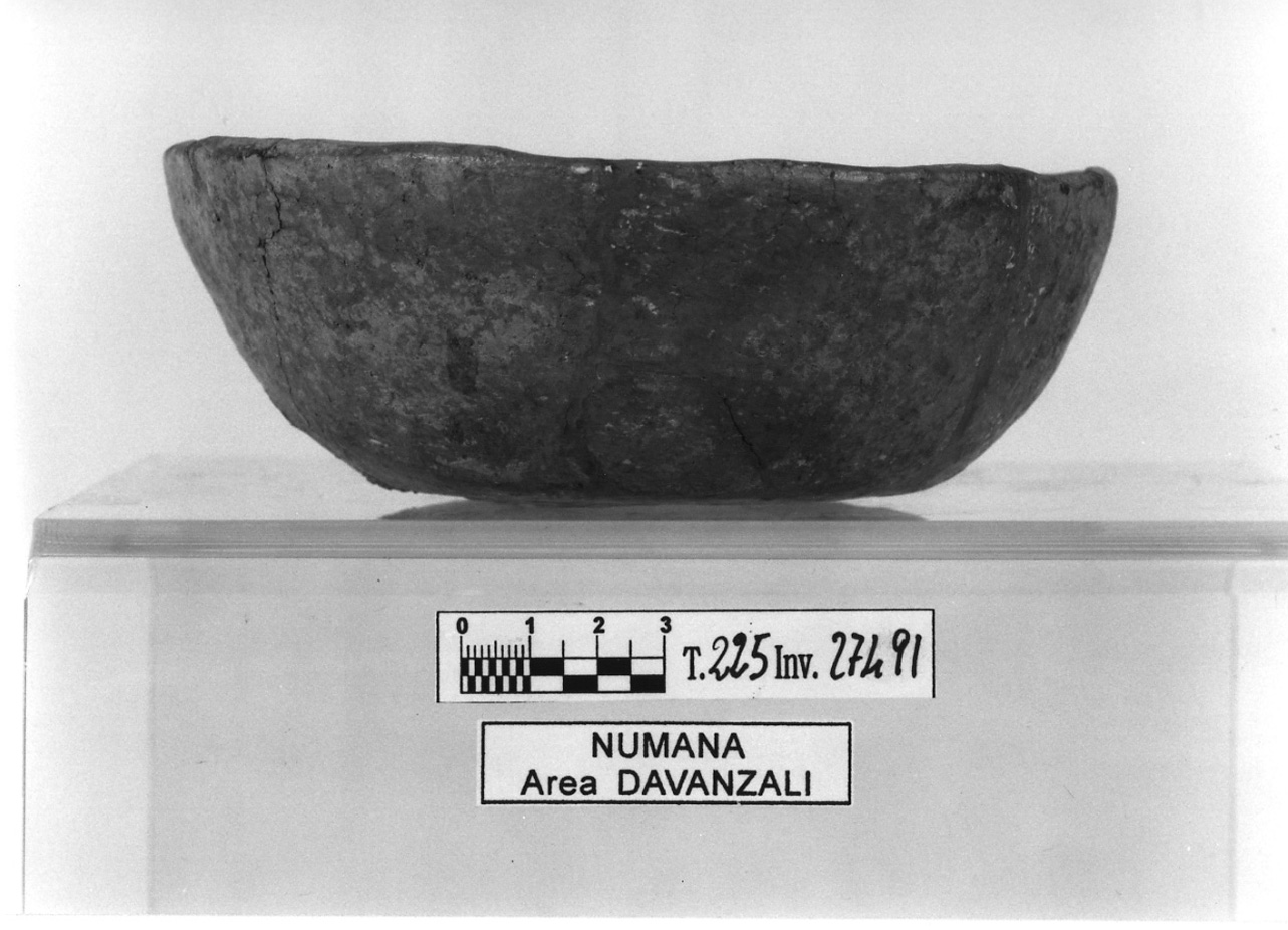 scodella troncoconica - fase Piceno IV B (primo quarto sec. V a.C)